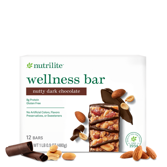 Wellness Bars - Nutty Dark Chocolate